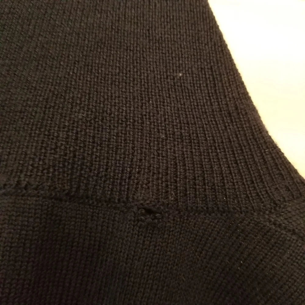 {L} Golden Goose Navy Wool Tomio Turtleneck